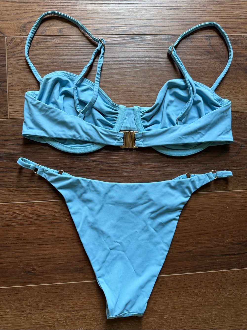 Slate Swim Bikini Set Baby Blue S/M - Picture 6 of 9